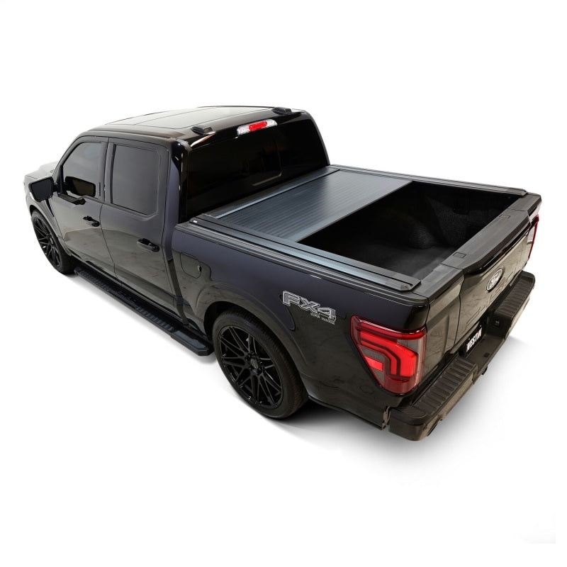 Westin 15-25 Ford F-150 Electric Retractable Tonneau Cover with Black Finish