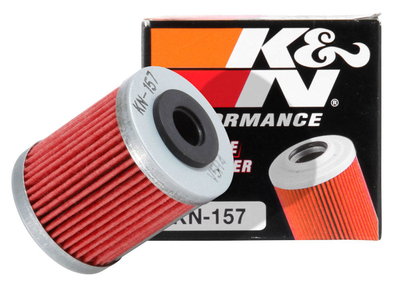 K&N Oil Filter 1.625in OD x 2.063in H for 99-07 KTM 250/400/450/520/525/540/625/660/690 (2nd Filter)-SR1 Performance