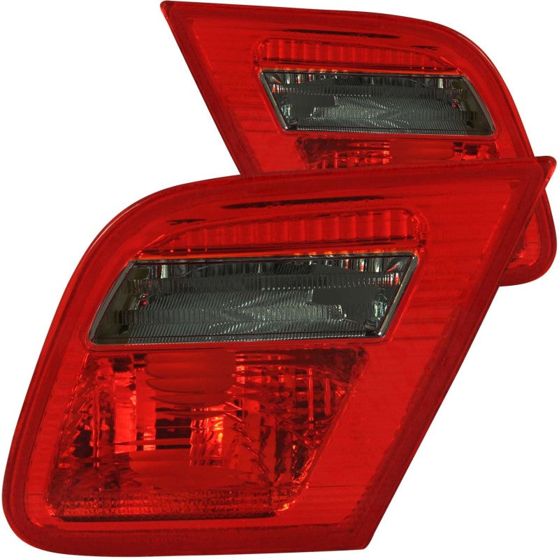 ANZO 2000-2003 BMW 3 Series E46 Taillights Red/Smoke - Inner-SR1 Performance