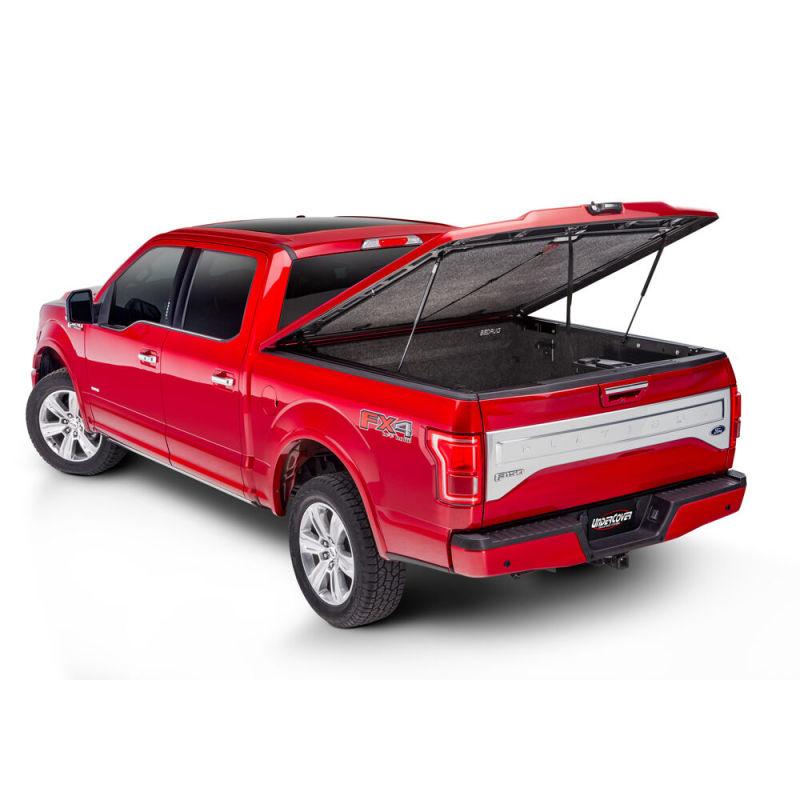 UnderCover 2022 Toyota Tundra Crew Cab 5.5ft w/o Trail Box Elite LX Bed Cover - Mag. Gray Metallic