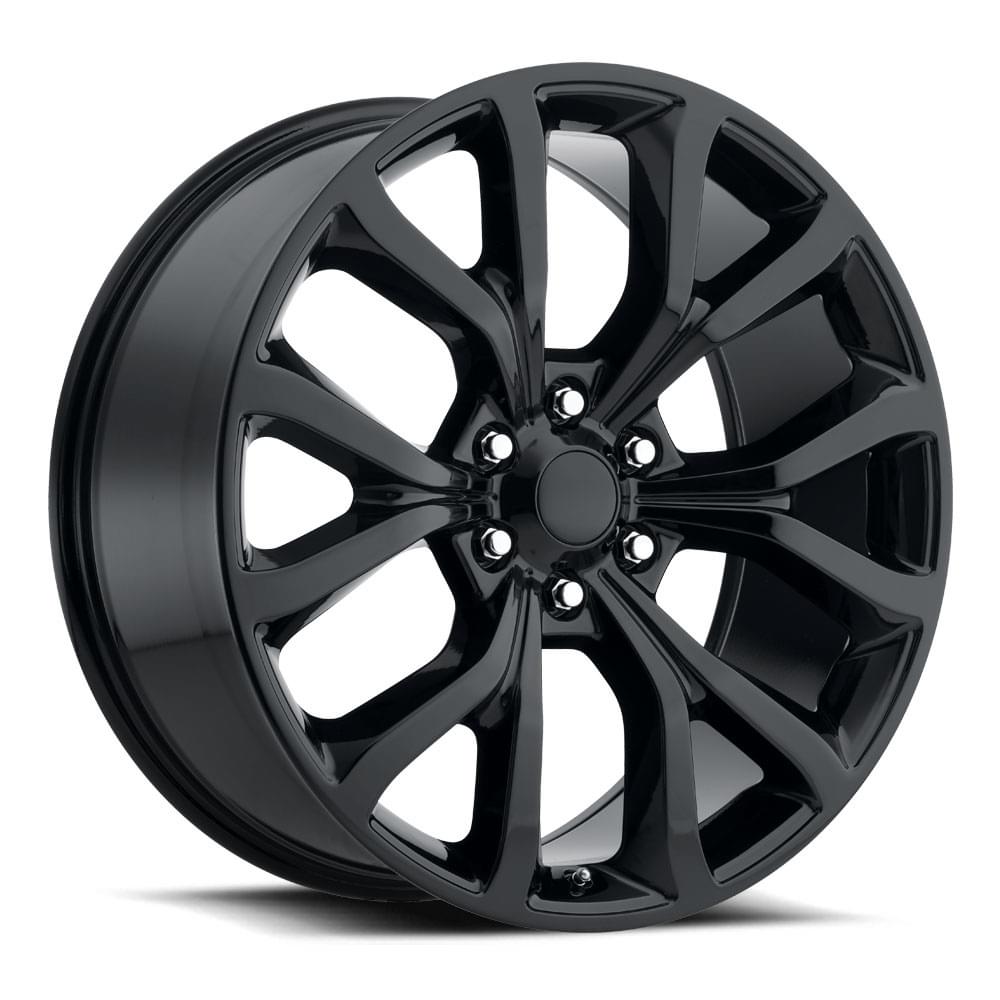 FR 52 – FORD EXPEDITION PLATINUM REPLICA WHEELS – GLOSS BLACK