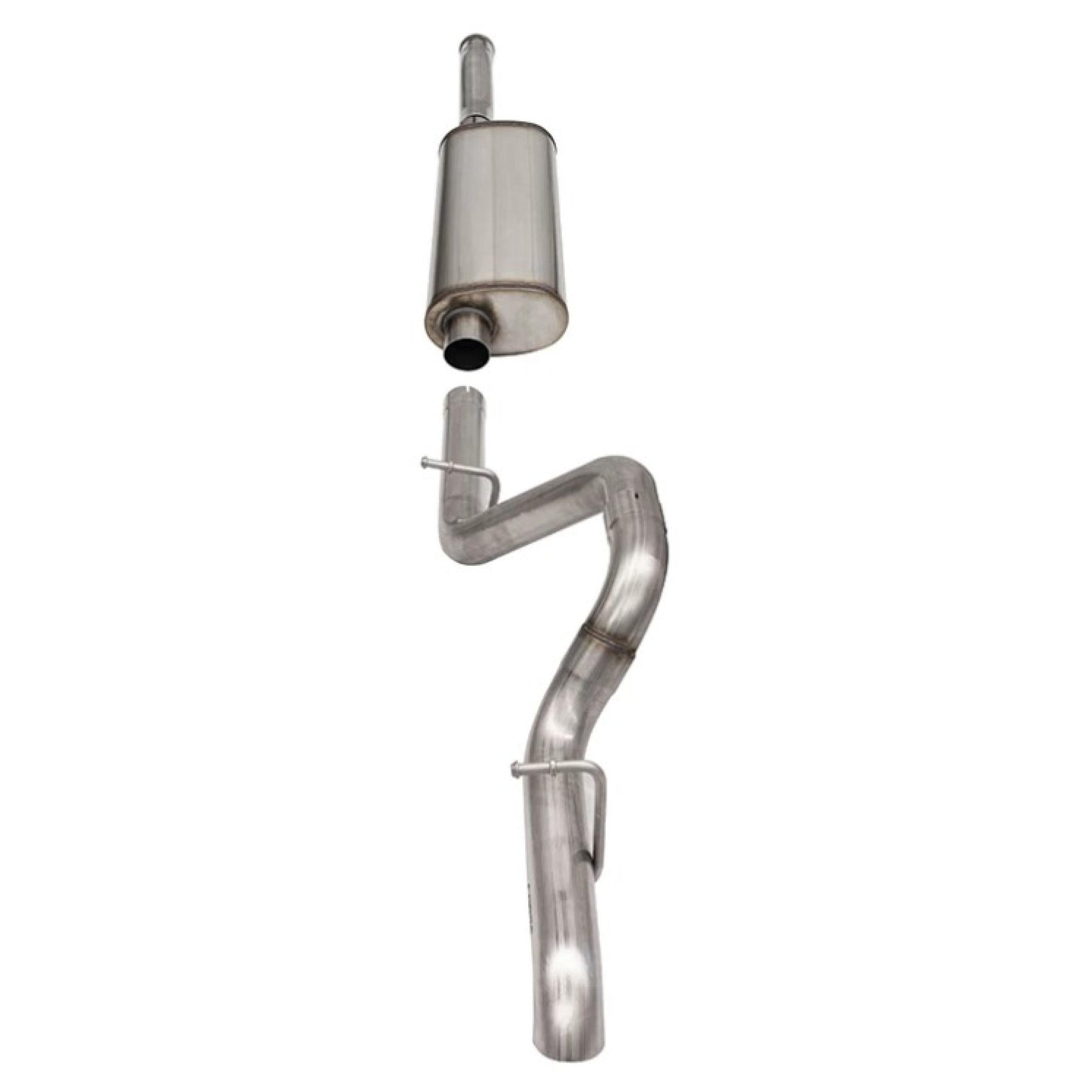 Corsa 2018-2024 Jeep Wrangler JLU 3.6L Sport 2.75in Cat-Back Exhaust w/ Turn Down Tip-SR1 Performance