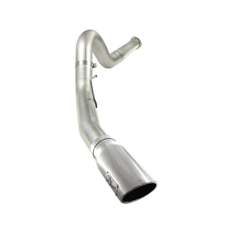 aFe MACHForce XP 5in DPF-Back Stainless Steel Exh Sys, polished tip,Ford Diesel Trucks 11-14 V8-6.7L-SR1 Performance