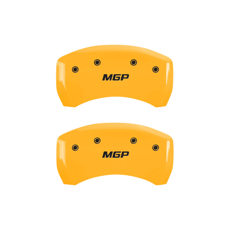 MGP Brake Caliper Covers for Rolls-Royce Phantom * Yellow Powder Coat with Engraved MGP Logo (Set of 4)