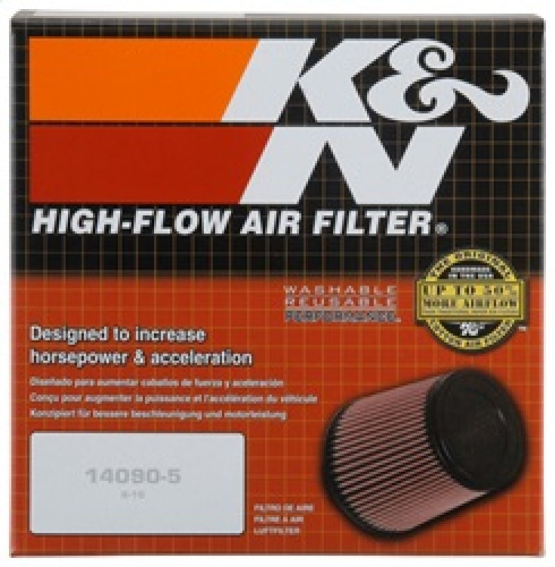 K&N washable, reusable High-Flow Air Filter.-SR1 Performance