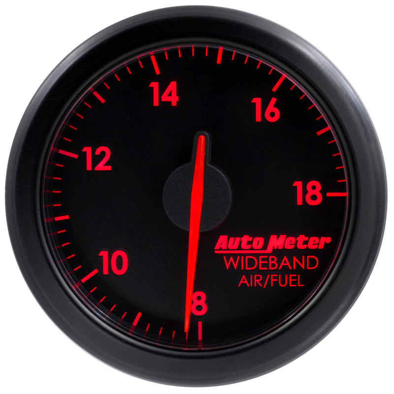 Autometer Airdrive 2-1/6in Wideband Air / Fuel Gauge 10:1-17:1 ARF Range - Black-SR1 Performance