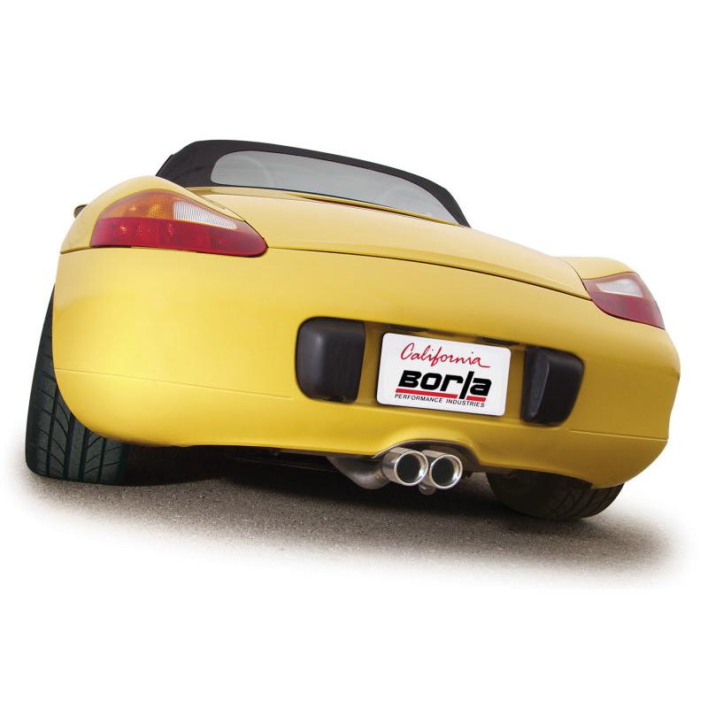 Borla 00-04 Porsche Boxster 3.2L 6cyl MT SS Catback Exhaust