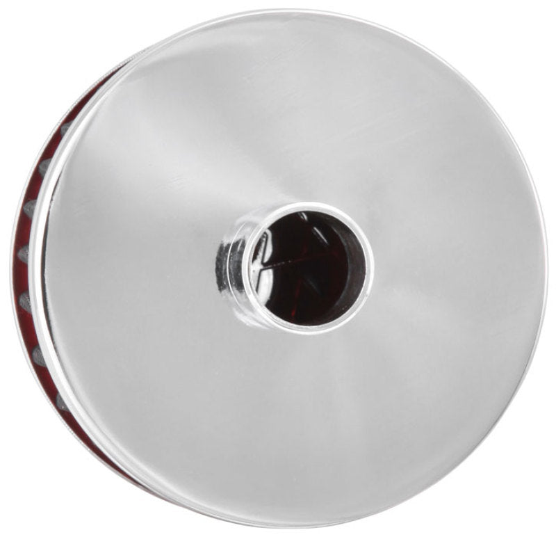 K&N Filter 3/4in Vent 3in Diameter 2in Height-SR1 Performance