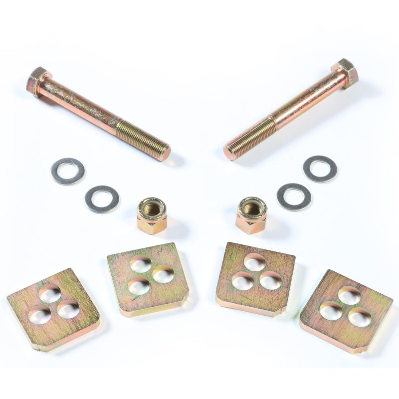 Hotchkis 1967-1973 Ford Mustang Lock Plate Kit with 9 Configurations for Up to 4.4 Degrees Camber Adjustment