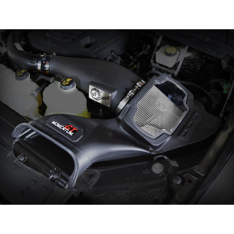 aFe POWER Momentum GT Pro Dry S Intake System 21-22 Ford F-150 V6-3.5L (tt) PowerBoost-SR1 Performance
