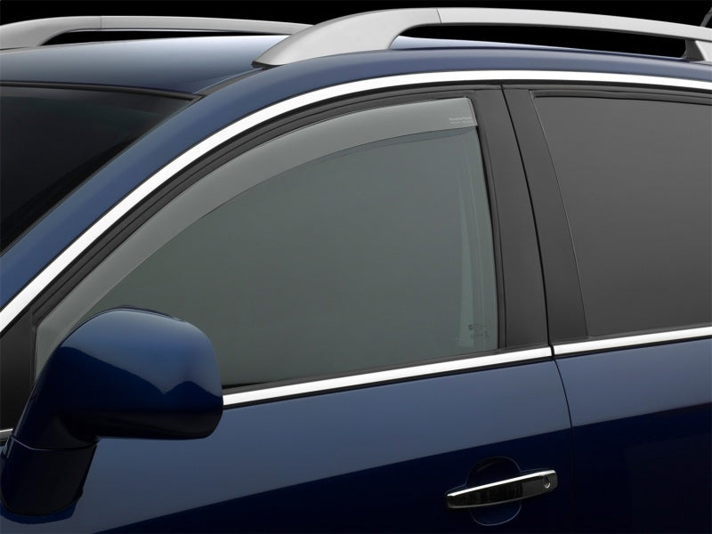 WeatherTech 19-23 Ford Ranger Rear Side Window Deflectors – Dark Tint for Enhanced Comfort and Style