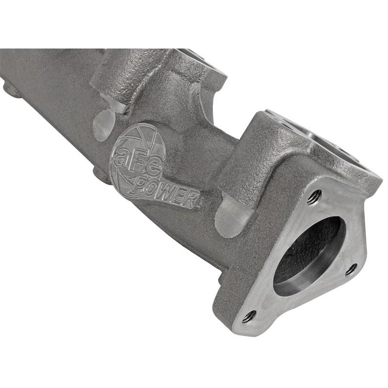 aFe Power BladeRunner Ported Ductile Iron Exhaust Manifold 01-16 GM Diesel Trucks V8-6.6L (td)-SR1 Performance