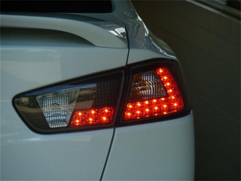 Spyder Mitsubishi Lancer/Evolution X 08-14 LED Tail Lights Smke ALT-YD-MITEVO1008-LED-SM-SR1 Performance