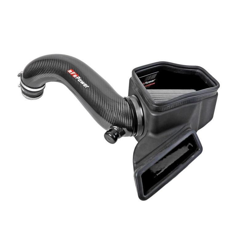 aFe 15-19 VW Golf R (MKVII) L4-2.0L (t) Track Series Carbon Fiber Intake System w/ Pro DRY S Filter-SR1 Performance