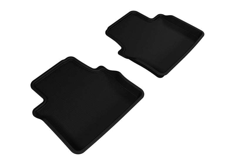 3D MAXpider 2014-2019 Cadillac CTS Kagu 2nd Row Floormats - Black-SR1 Performance
