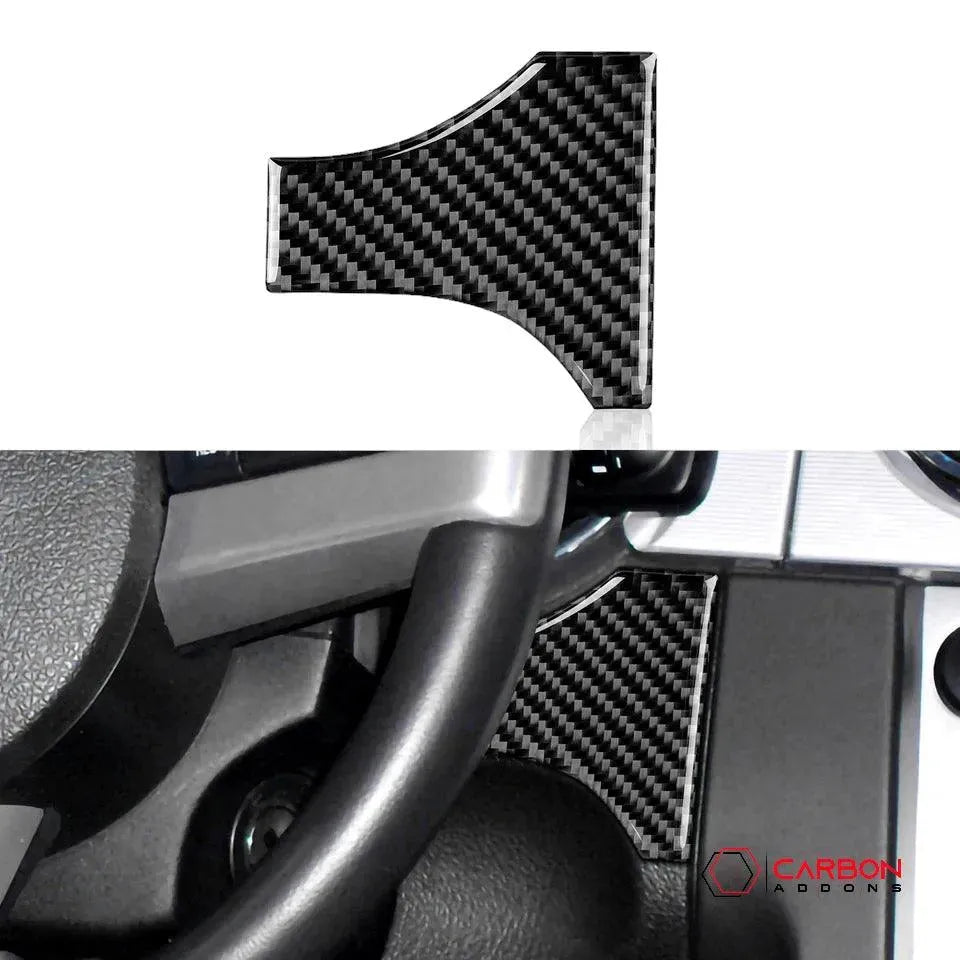 [5pcs] Real Carbon Fiber Lower Dash Overlay for Ford Mustang 2005-2009 - carbonaddons Carbon Fiber Parts, Accessories, Upgrades, Mods