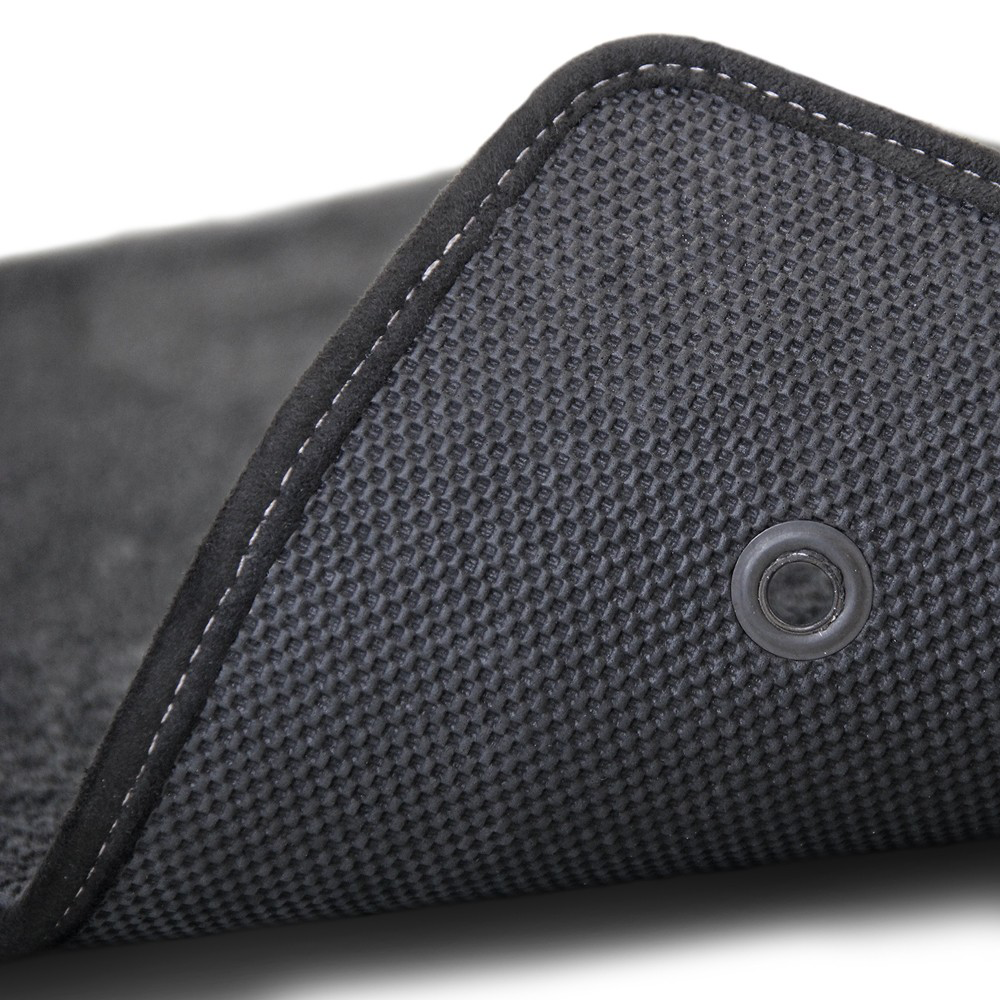 2010–2015 Camaro Floor Mats Ebony – Velourtex 4PC Set with RS Logo