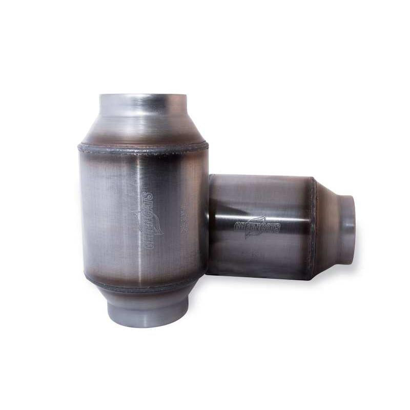 Kooks Universal 2.5 Inch GREEN Catalyst 7.5 Inch Length-SR1 Performance
