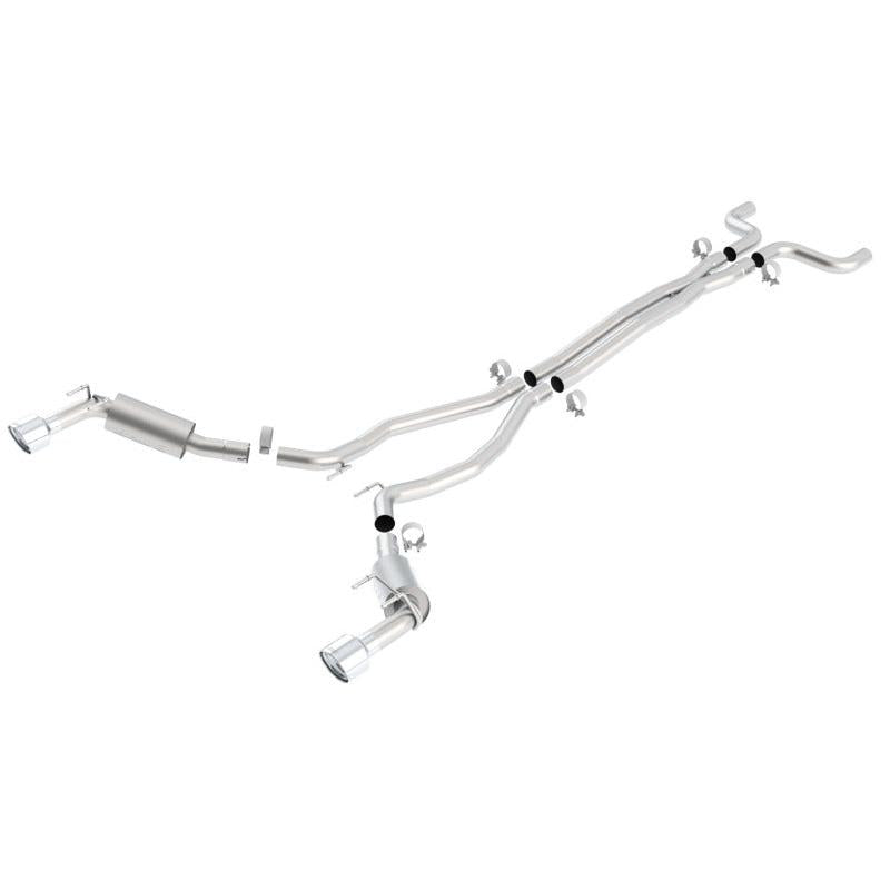 Borla 2010 Camaro 6.2L V8 S Type Catback Exhaust (does not work w/ factory ground affects package -