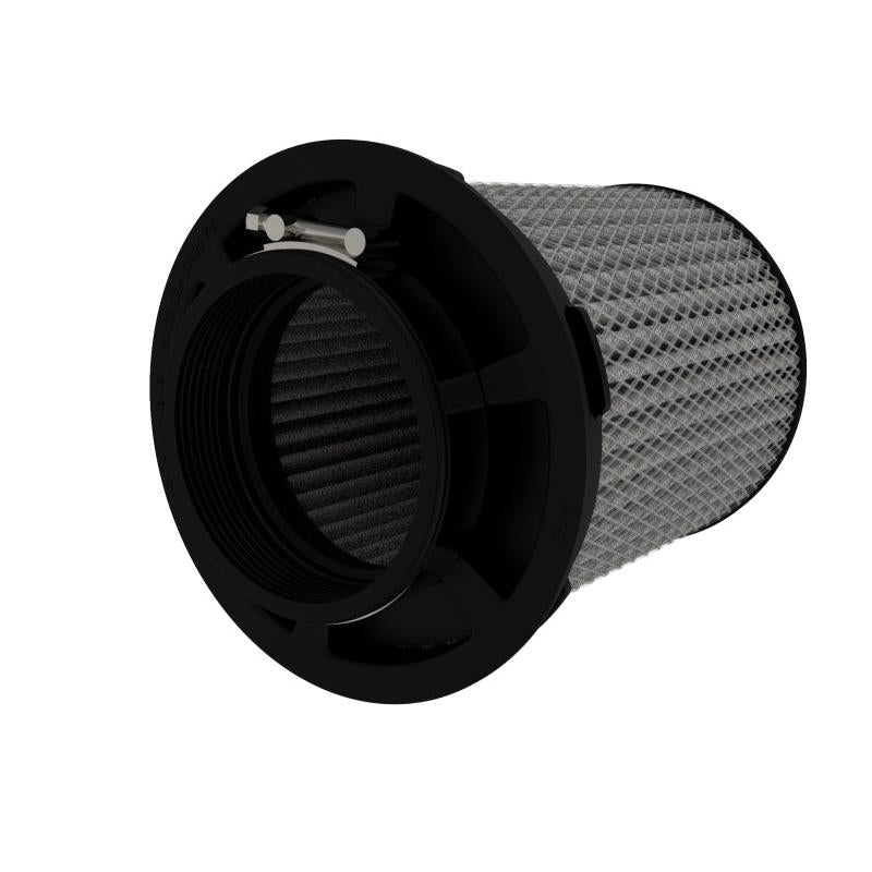 aFe MagnumFLOW Pro DRY S Universal Air Filter 4in F x 6.5n B x 6.5in T (Inv) x 8in H-SR1 Performance