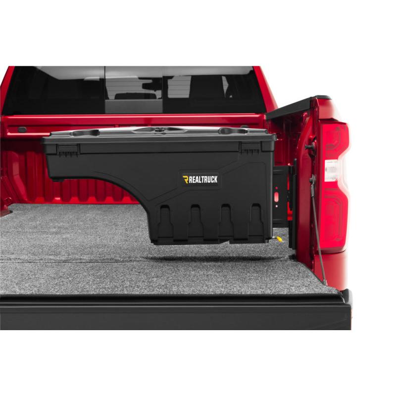 UnderCover 2022 Toyota Tundra Passengers Side Swing Case (Will Not Fit w/Trail Boxes) Black Smooth