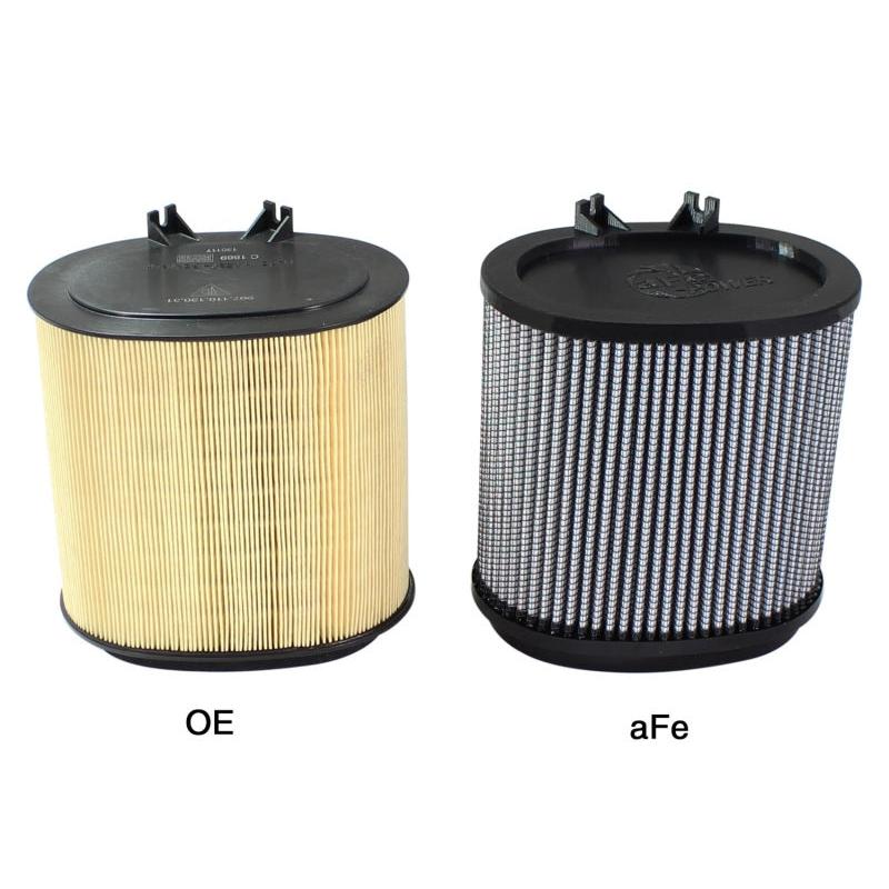 aFe MagnumFLOW OE Replacement Pro DRY S Air Filters 09-12 Porsche 911 (977.2) H6 3.6L/3.8L-SR1 Performance