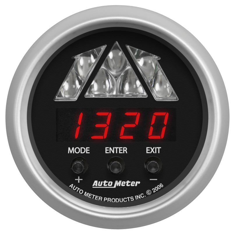 Autometer Sport-Comp 52mm 0-15k RPM Digital Pro Shift System Shift Light Level 1-SR1 Performance