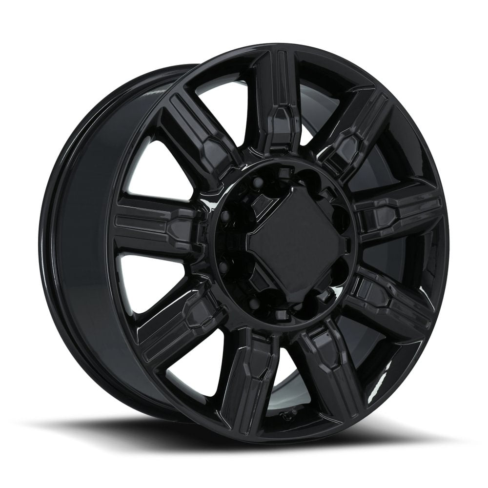 FR276 20X8.5 8X180 +47 HB 124.1 GMC AT4 2500 CHROME WITH CAP-SR1 Performance