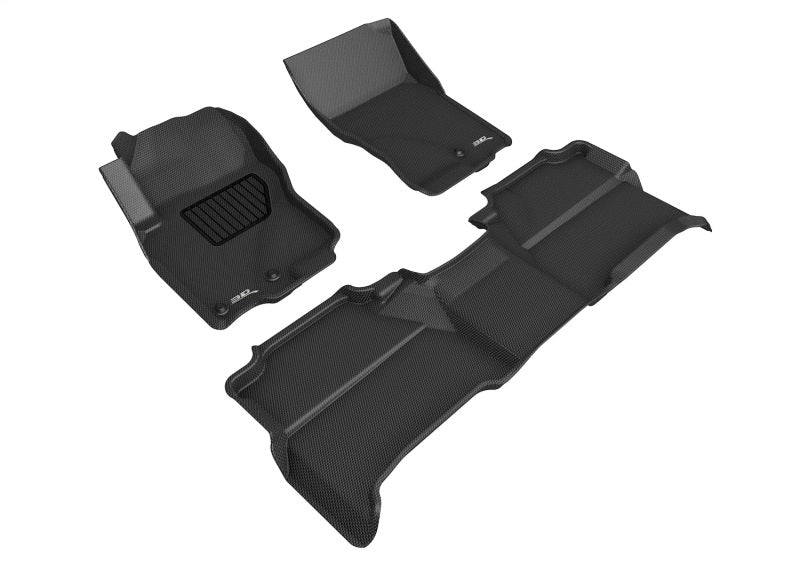 3D Maxpider 05-19 Nissan Frontier Crew Cab With R2 Subwoofer Kagu Black R1 R2 (2 Eyelets)-SR1 Performance