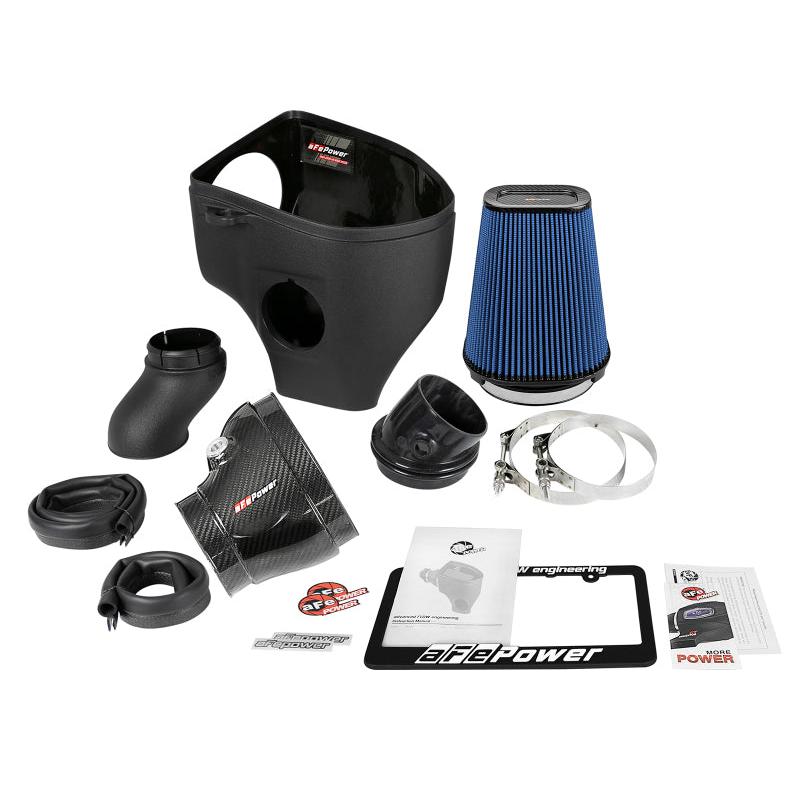aFe Magnum Force Stage-2 Track Series Carbon Fiber AIS w/ Pro 5R Media - 18 Dodge Challenger V8-6.2L-SR1 Performance