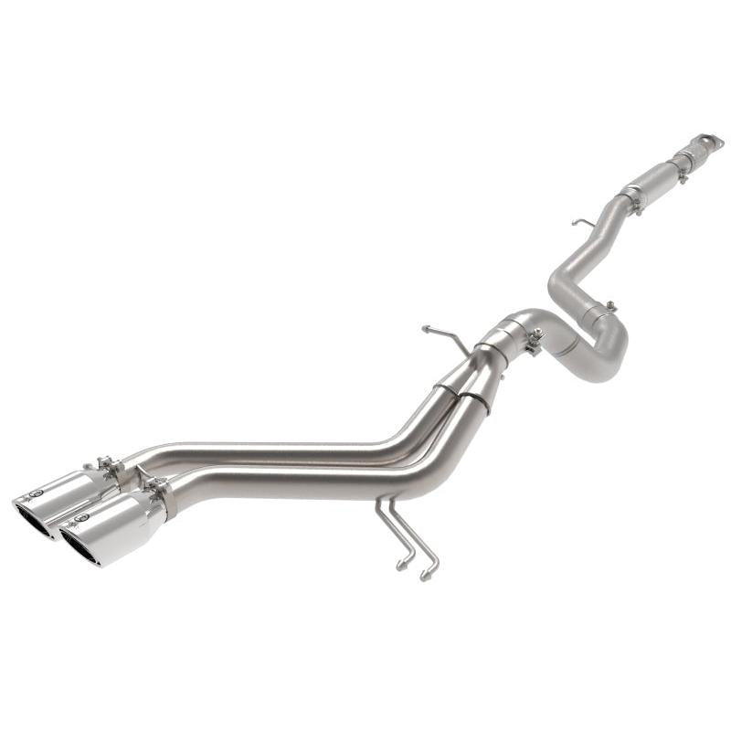 aFe Takeda 2-1/2in to 3in SS-304 Cat-Back Exhaust w/ Polished Tips 13-17 Hyundai Veloster L4-1.6L-SR1 Performance