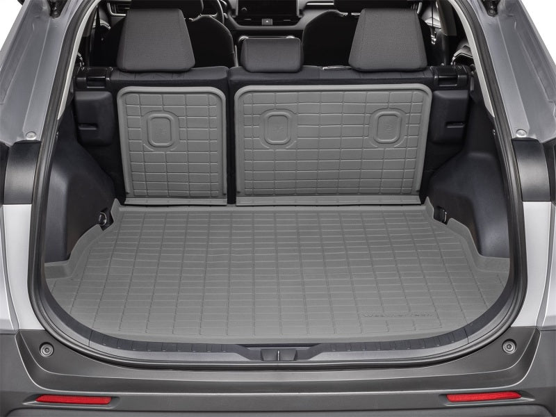 WeatherTech SeatBack Cargo Liner HP with Bumper Protector for Toyota RAV4 (Incl. Hybrid) – Grey