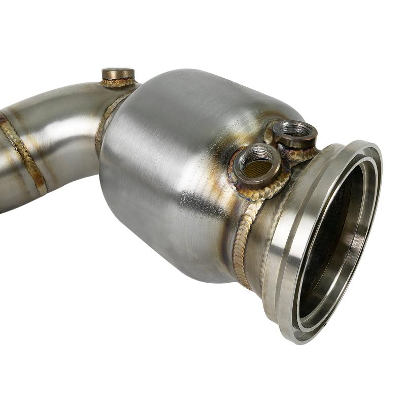 aFe Twisted Steel Street Series Down-Pipe 14-19 MINI Cooper S L4-2.0L (t)-SR1 Performance