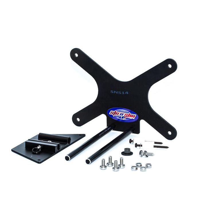 13-14 Ford Mustang License Plate Frame Bracket-SR1 Performance