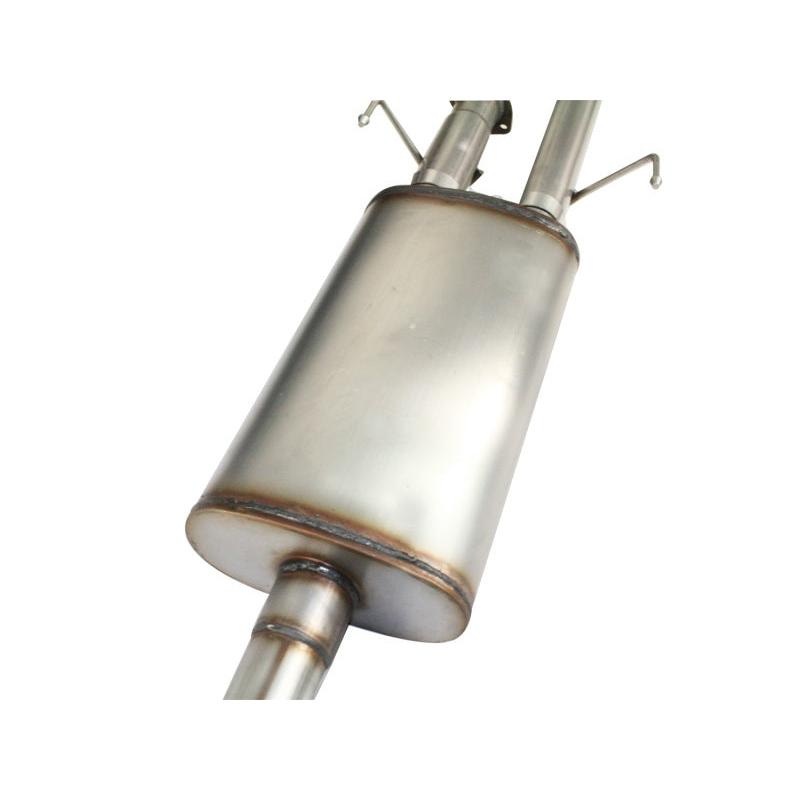 aFe MACHForce XP Exhausts Cat-Back SS-409 EXH CB Toyota Tundra 10-11 V8-5.7L 145.7 WB (blk tip)-SR1 Performance