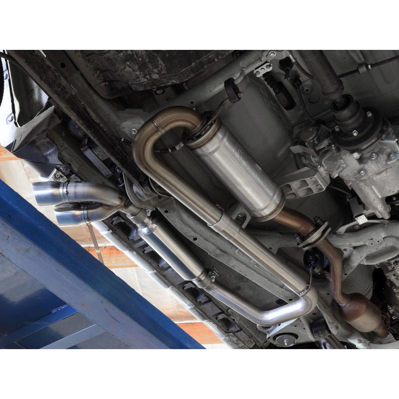 aFe 18-21 Suzuki Jimny Takeda 2-1/4in. 304 SS Cat-Back Exhaust w/ Blk Tip-SR1 Performance
