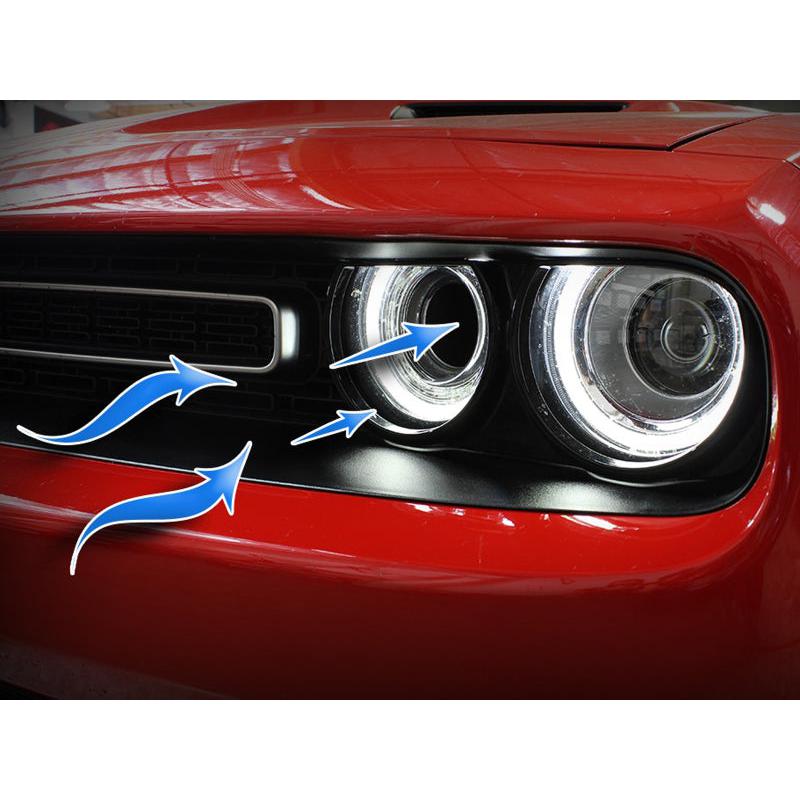 aFe Dynamic Air Scoop 2015 Dodge Challenger V6-3.6 / V8-5.7/6.4L HEMI - Green-SR1 Performance