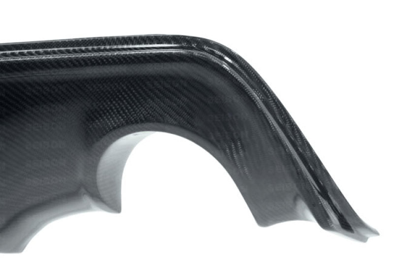 Seibon Carbon Fiber Rear Diffuser Cover for 2013-2020 Scion FRS and 2013-2017 Subaru BRZ