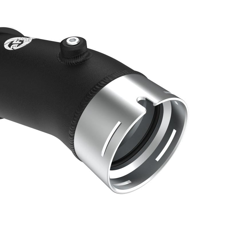 aFe 2024 Toyota Tacoma L4 2.4L (t) BladeRunner 3in Aluminum Cold Charge Pipe-SR1 Performance