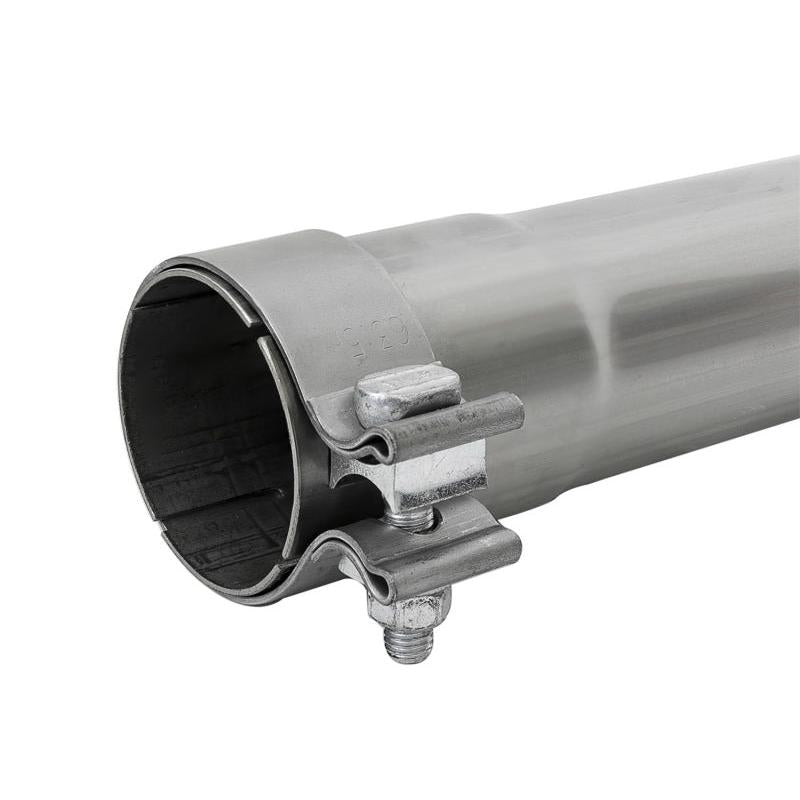 aFe MACH Force-Xp 409 SS Muffler Pipe 2.5in. Inlet/Outlet / 14in. Body / 20in. Length-SR1 Performance