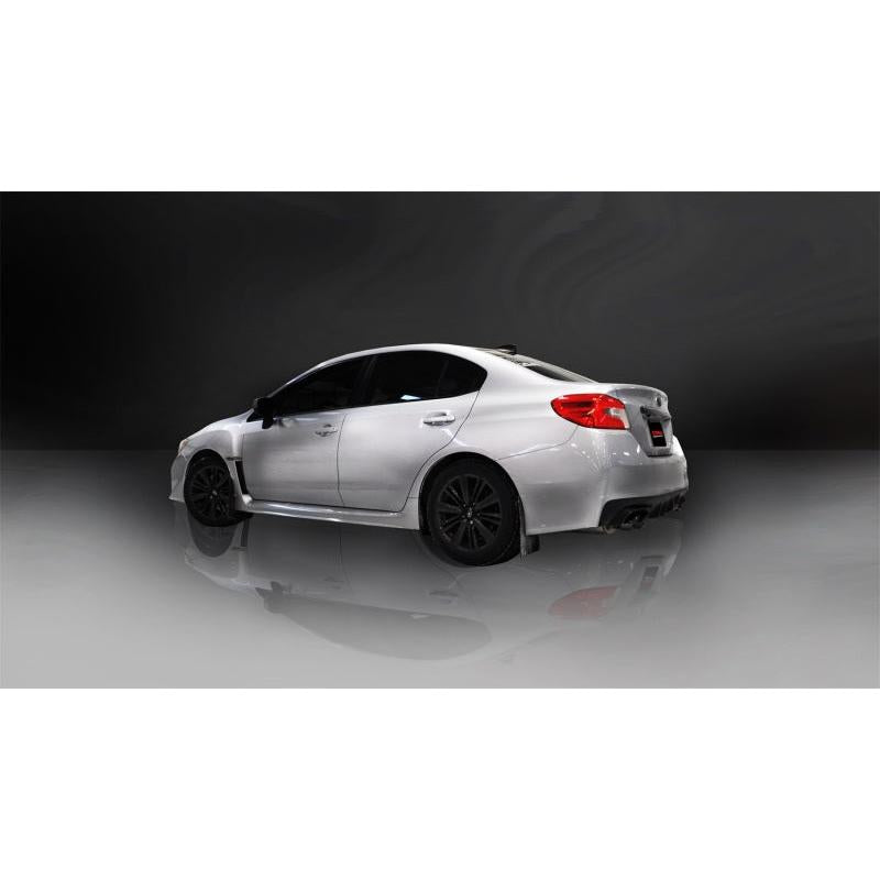 Corsa 2015-2021 Subaru WRX Cat Back Exhaust Black Quad 3.5in Tips *Sport*