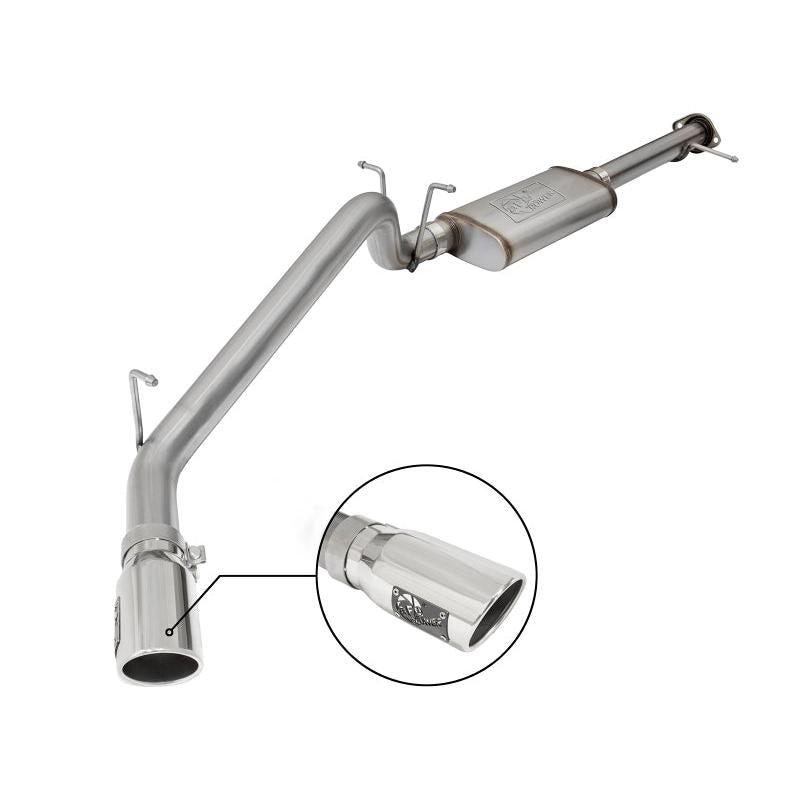 aFe MACH Force-Xp 3.0in 304 SS Cat-Back Exhaust w/ Polished Tip 17-18 GM Colorado/Canyon-SR1 Performance