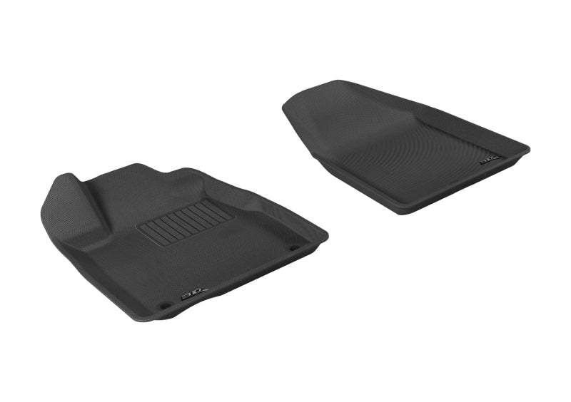 3D MAXpider 2007-2013 Acura MDX Kagu 1st Row Floormat - Gray-SR1 Performance