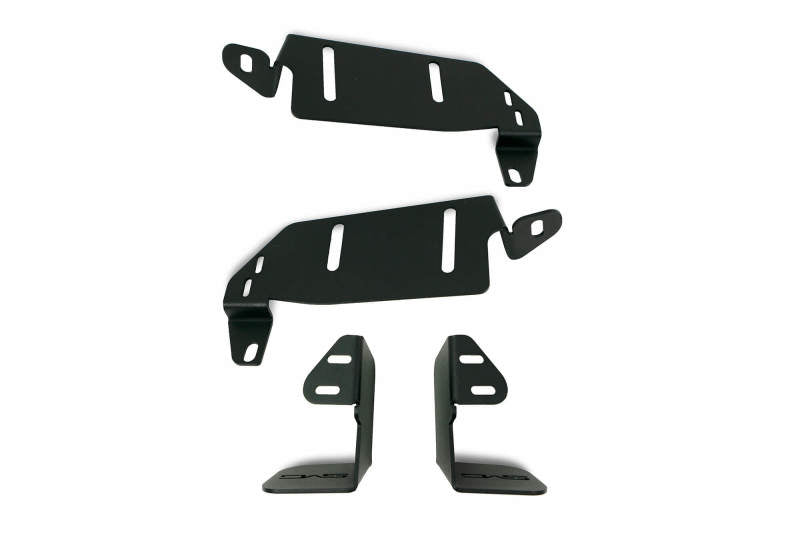 DV8 Offroad 21-22 Ford Bronco Factory Bumper Pocket Light Mount Pair for 3-inch LED Pod Lights