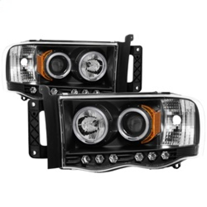 Spyder Dodge Ram 1500 02-05 03-05 Projector Headlights CCFL Halo LED Blk PRO-YD-DR02-CCFL-BK-SR1 Performance