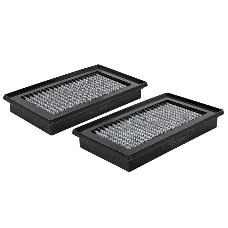 aFe Magnum FLOW Pro DRY S OE Replacement Filter (Pair) 14-19 Infiniti Q50 V6 3.5L/3.7L-SR1 Performance