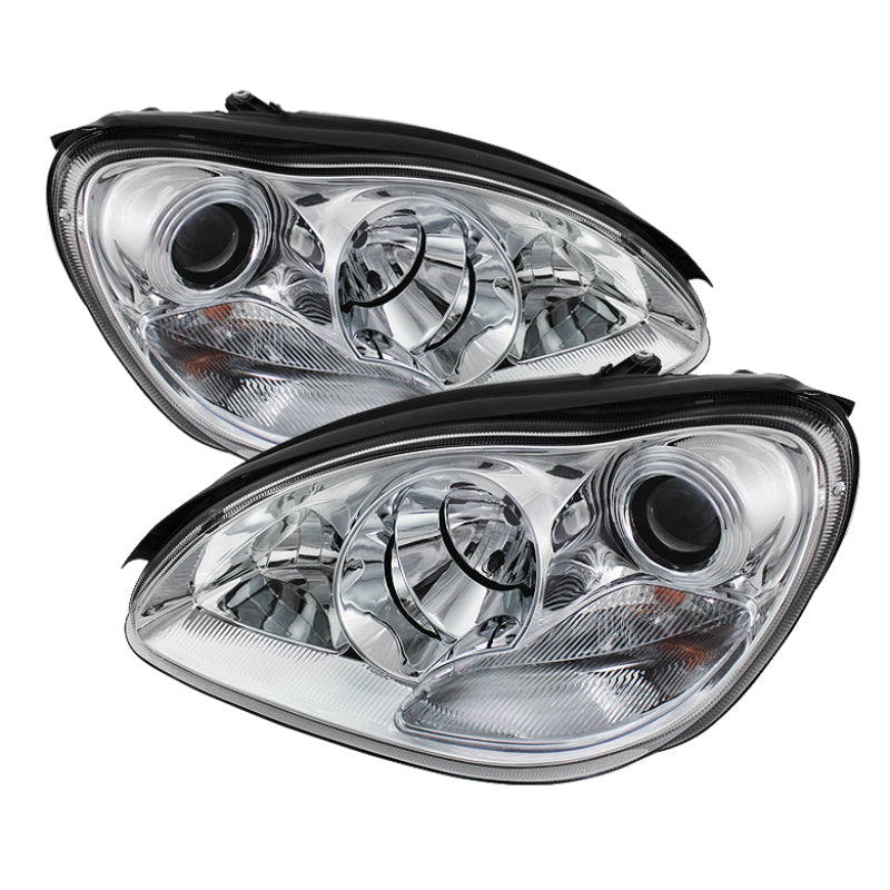Spyder Mercedes Benz S-Class 03-06 Projector Headlights Xenon/HID Model- Chrm PRO-YD-MBW220-HID-C-SR1 Performance