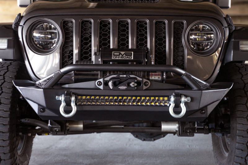 DV8 Offroad FS-1 Series Stubby Front Bumper for Jeep Wrangler JK/JL & Gladiator JT