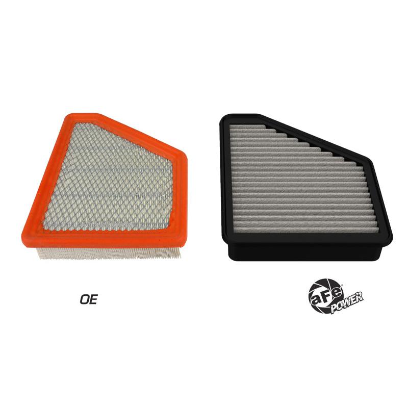 aFe MagnumFLOW OE Replacement Air Filter w/Pro Dry S Media 10-17 Chevy Equinox L4-2.4L / V6 3.0/3.6L-SR1 Performance