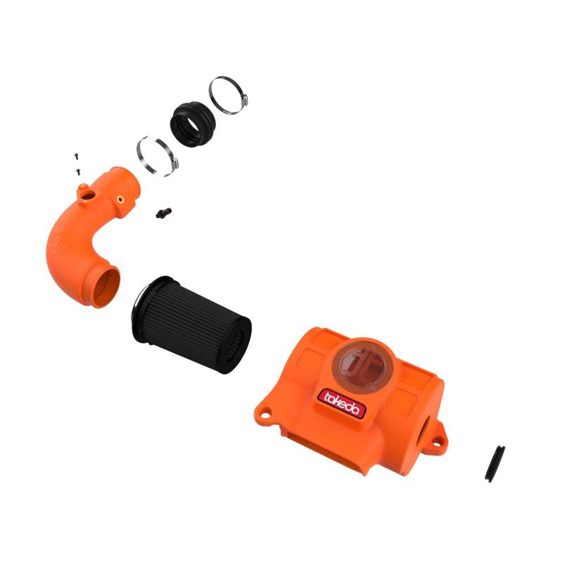 aFe 22-23 Toyota GR86 / Subaru BRZ Takeda Momentum Pro 5R Orange Edition Cold Air Intake System-SR1 Performance